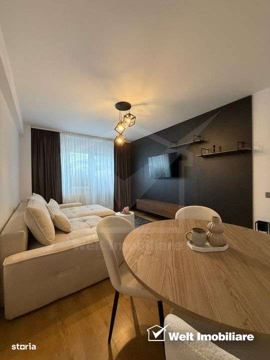 Apartament 1 camera/decomandat, ultrafinisat, Urusagului - Imagine principală: 1/8