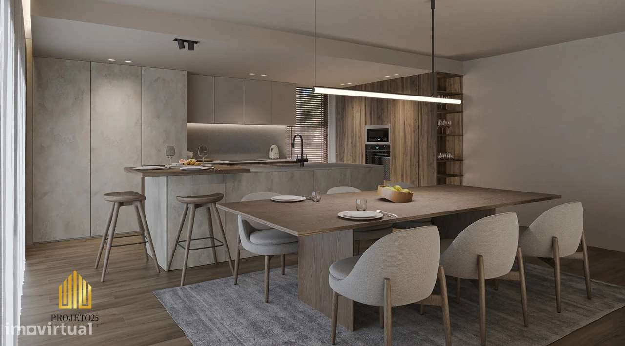 T3 NOVO, Varanda 16m2 em Condº Fechado com Piscina e jardins privados.-12