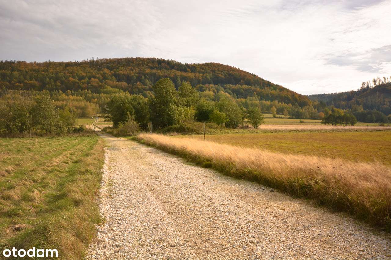 Działka z przepięknym widokiem na las i góry - budowlana w MPZP-11