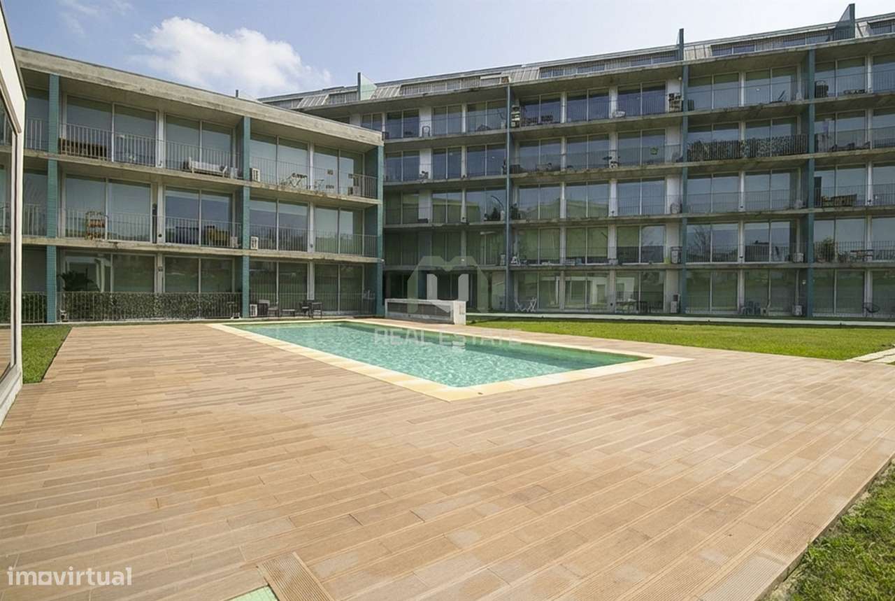 T1 NOVO em Condomínio Privado com Piscina e Ginásio em Espinho - Grande imagem: 2/28
