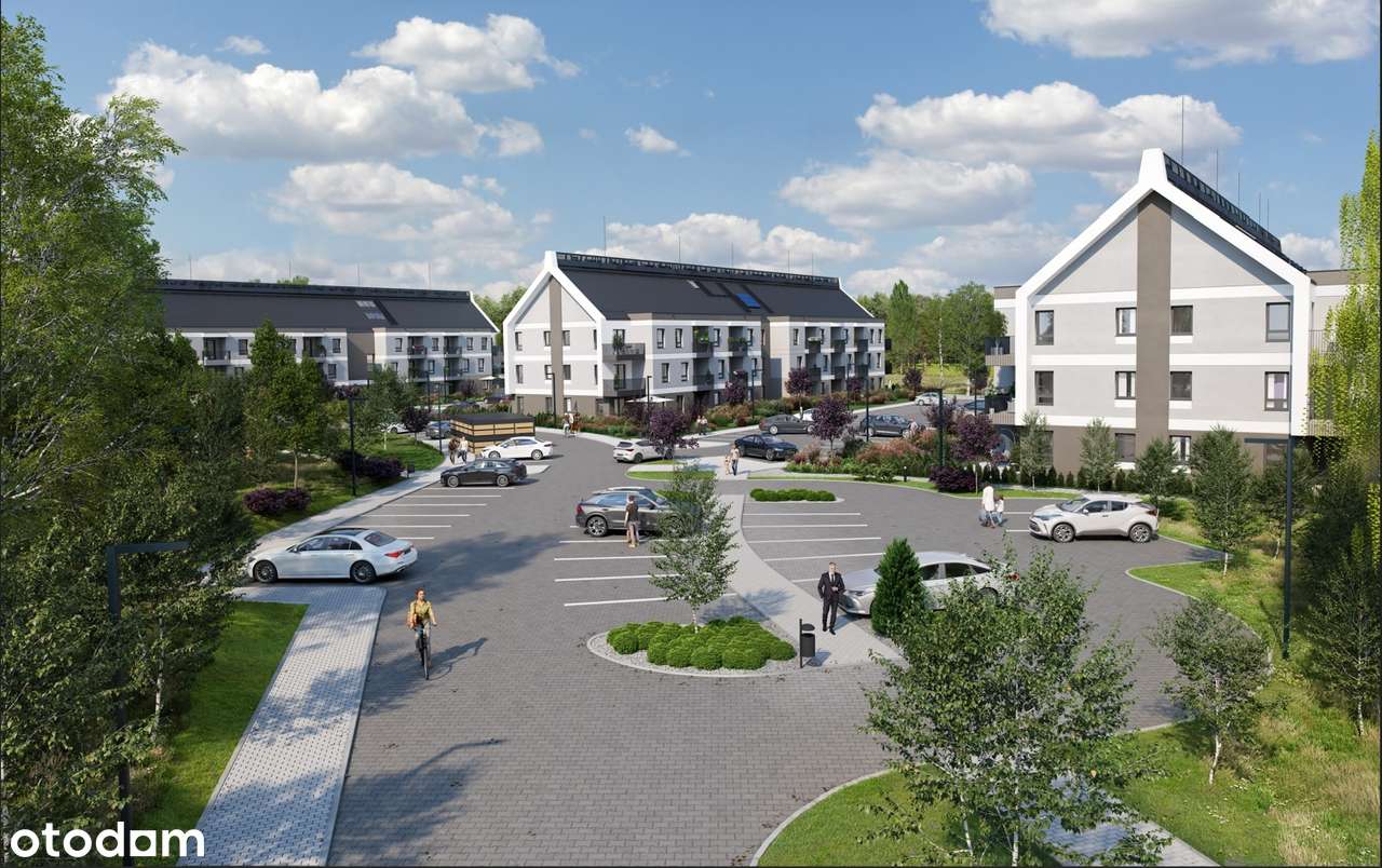 Mieszkanie z dużym poddaszem - 3 pokoje - osiedle SLOW - B4.3_M39 - Pełny obrazek: 5/11