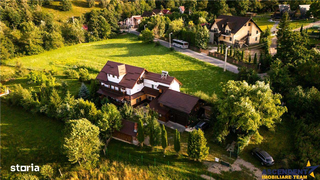 FILM! Casa+pensiune la cheie,1.742 teren de vis, Tohanita, Zarnesti, B - Imagine principală: 3/20