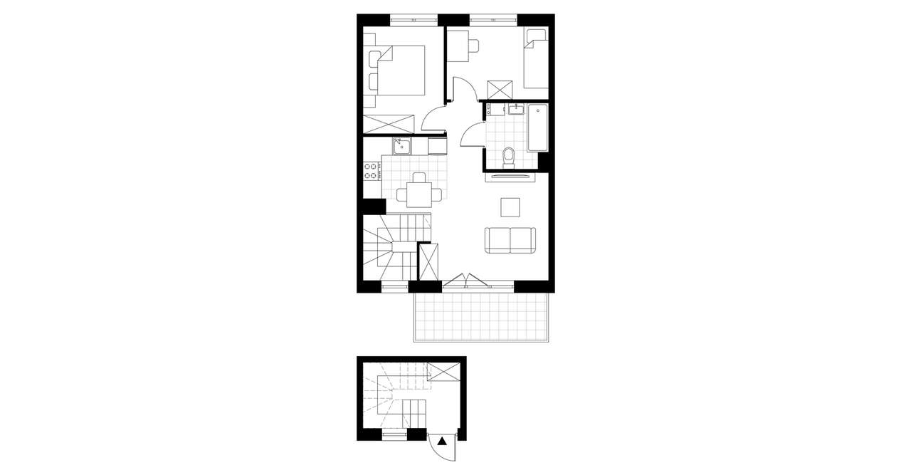 Komfortia I​V | mieszkanie 3-pok. | 28-2 - Pełny obrazek: 3/8