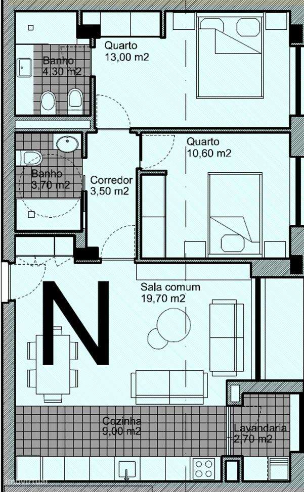 Apartamento, 85 m², Ermesinde-9