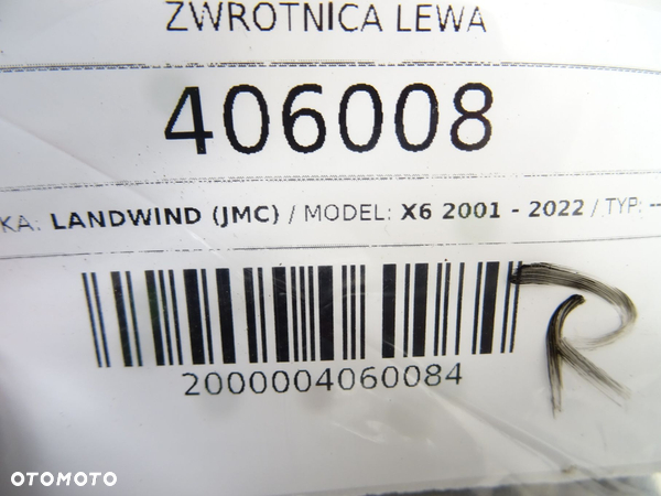 ZWROTNICA LEWA LANDWIND (JMC) X6 2001 - 2022 - 5