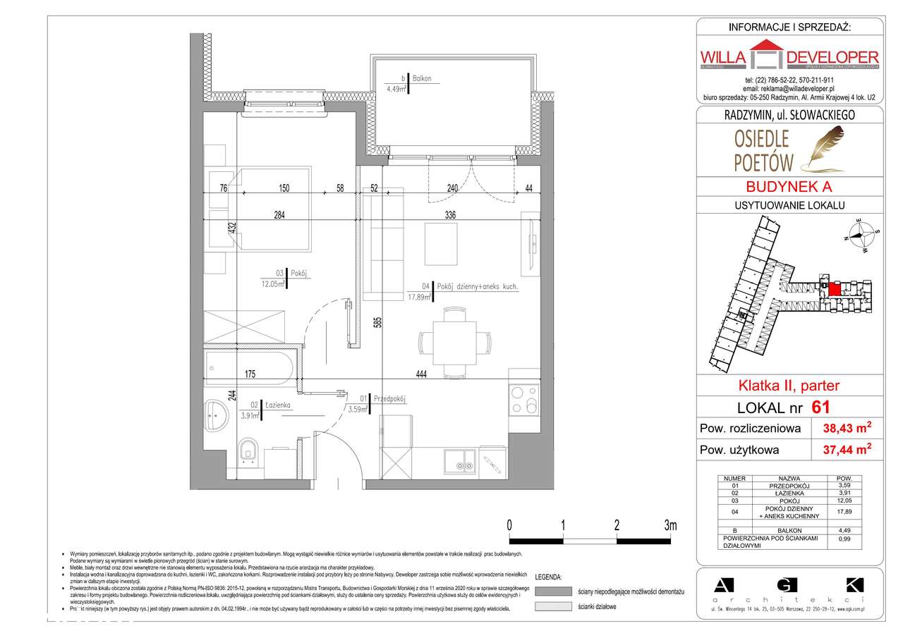 Osiedle Poetów | mieszkanie A_61 - Pełny obrazek: 2/9