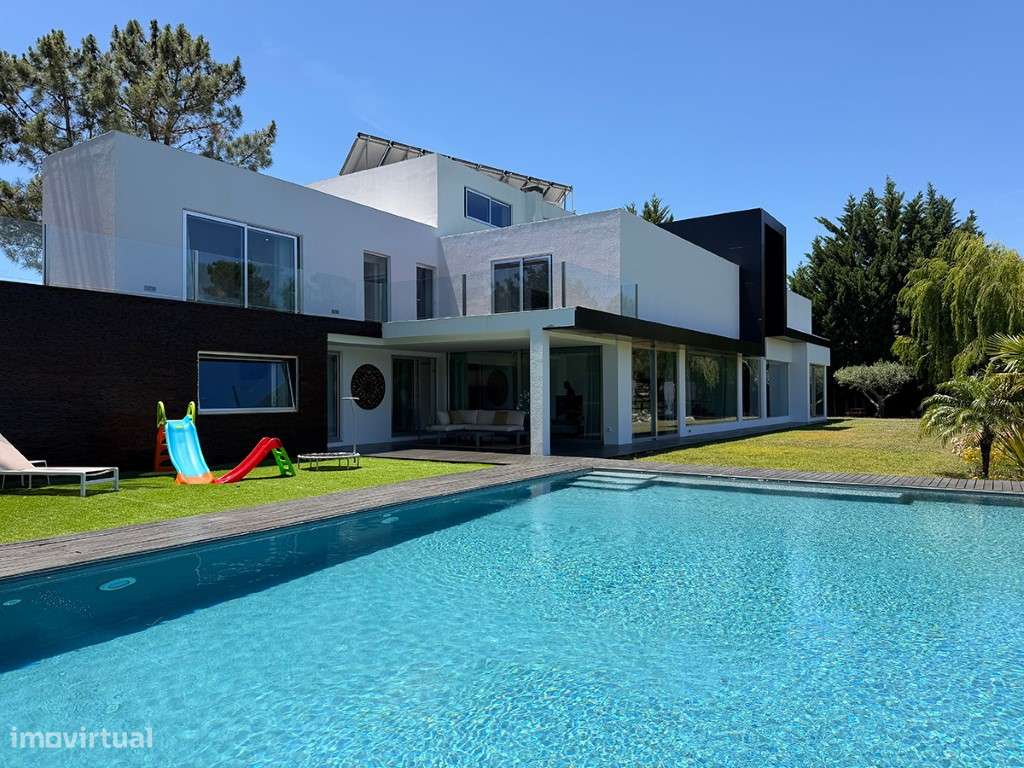 Moradia T6 na Quinta do Peru com vista para lago e campo de Golfe-50