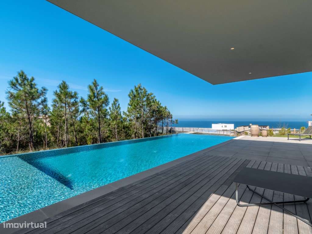 Moradia T4 com Piscina, Jardim e Vista deslumbrante sobre o Mar-4