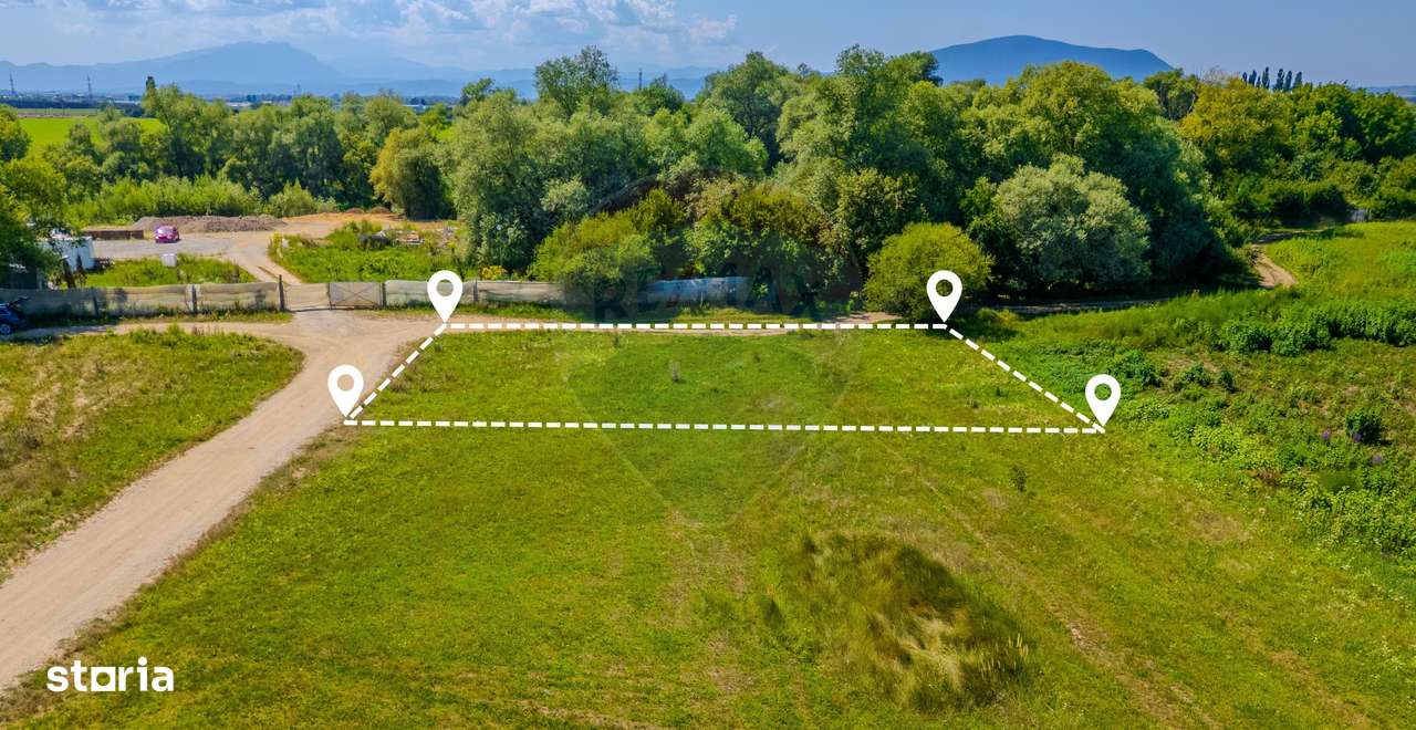 Teren intravilan 947 mp de vânzare – Sanpetru, Strada Drumul cu Plopi - Imagine principală: 5/7