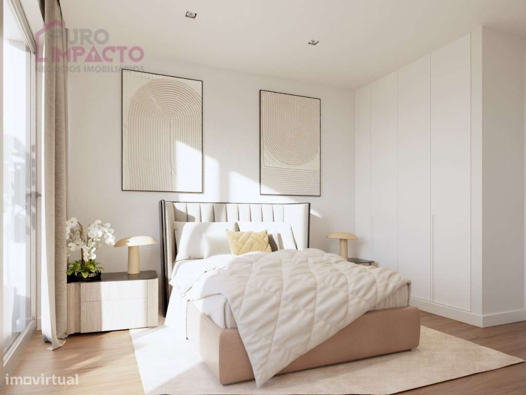 NOVO T3 R/C elevado com varanda em Águas Santas - Grande imagem: 5/15