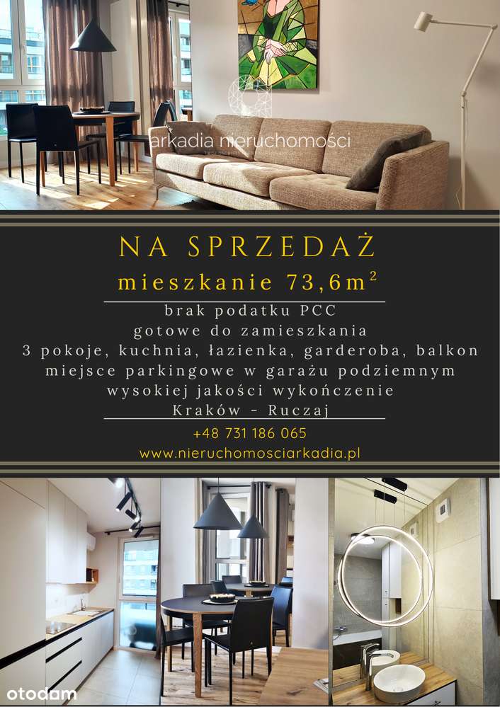 Przepięknie urządzone, bardzo funkcjonalne mieszkanie 3 pokojowe.-2