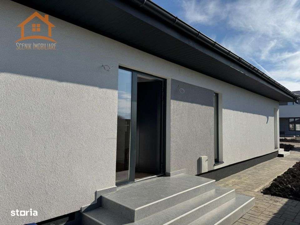 Casa noua, regim parter, mini cartier rezidential in Stupini-8