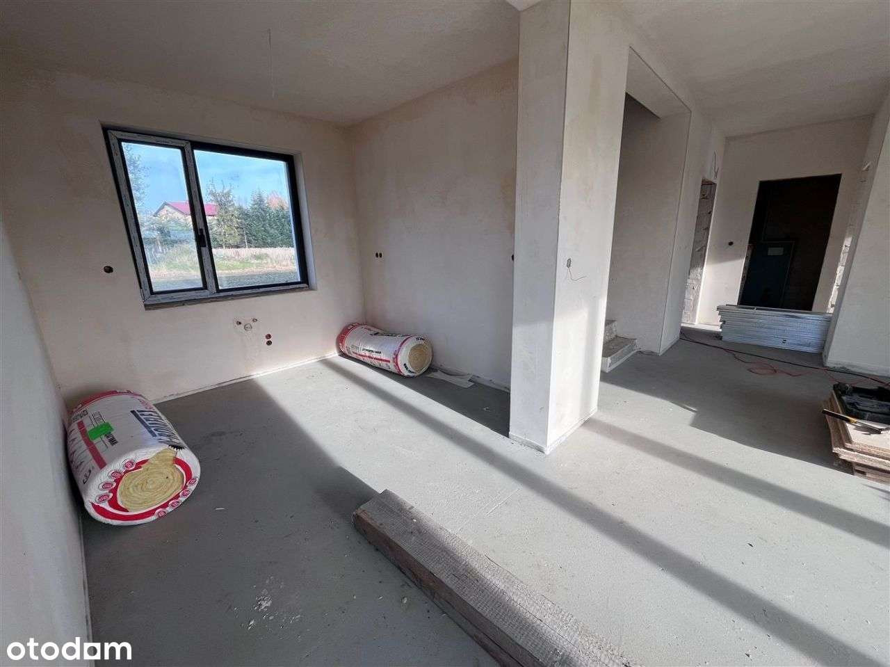 Nowy dom bliźniak Kaniów taras stodoła-3