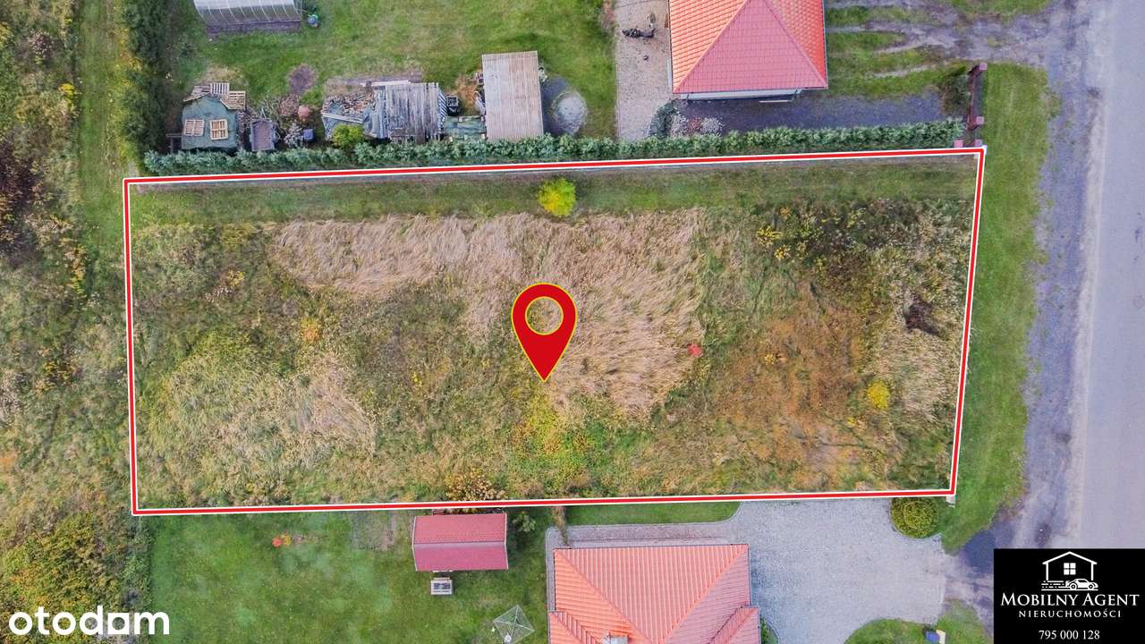 Na sprzedaż działka budowlana – Małomice, ul. Szkolna-13