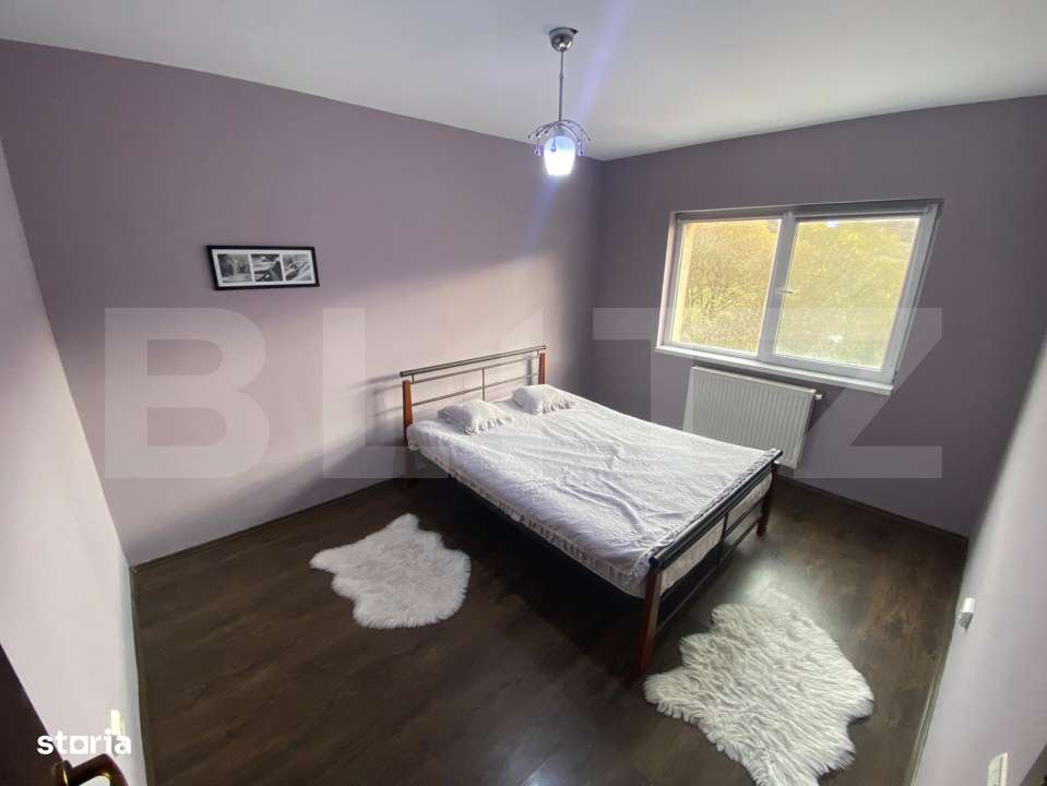 Apartament 2 camere, deco, 55 mp, balcon 8 mp et intermediar, Roata Fa - Imagine principală: 4/10