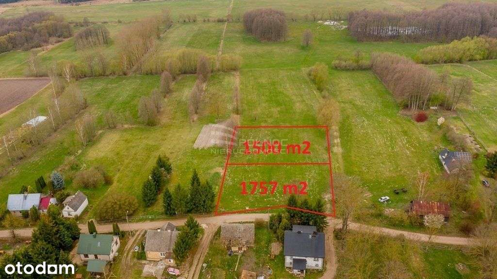 Działka z Wz 1500 m² spokój wsi, bliskość miasta - Pełny obrazek: 4/8