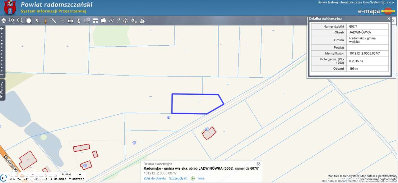 Duża działka budowlana blisko Radomska-5