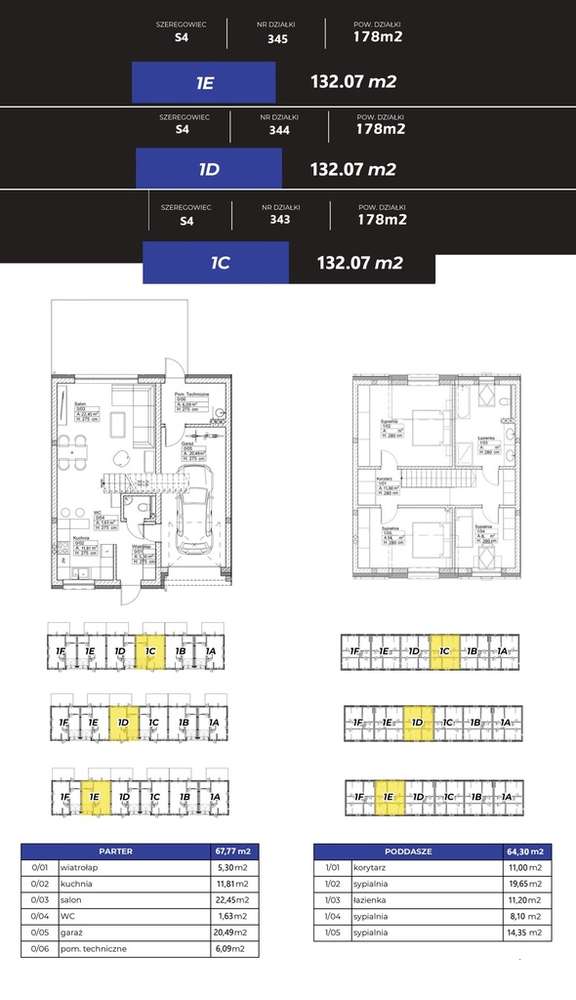 Dom w zab.szereg. 132m2 z garażem ▶ S4_B,C,D,E - Pełny obrazek: 5/16