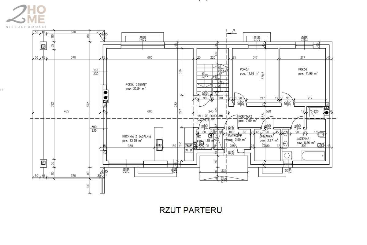Dom w stanie surowym otwartym w 
Gębiczynie-12