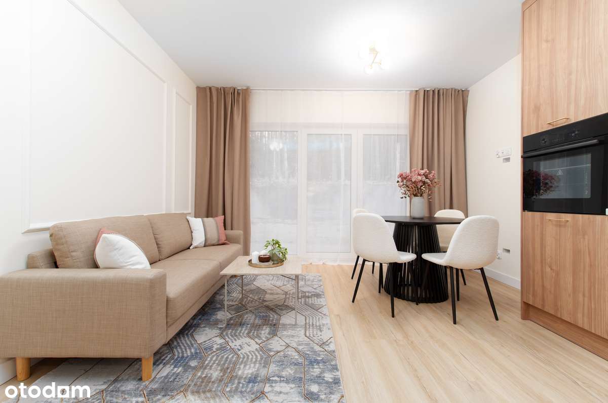 3 pokoje, Ogródek 120m2, 2 miejsca postojowe - Pełny obrazek: 1/11