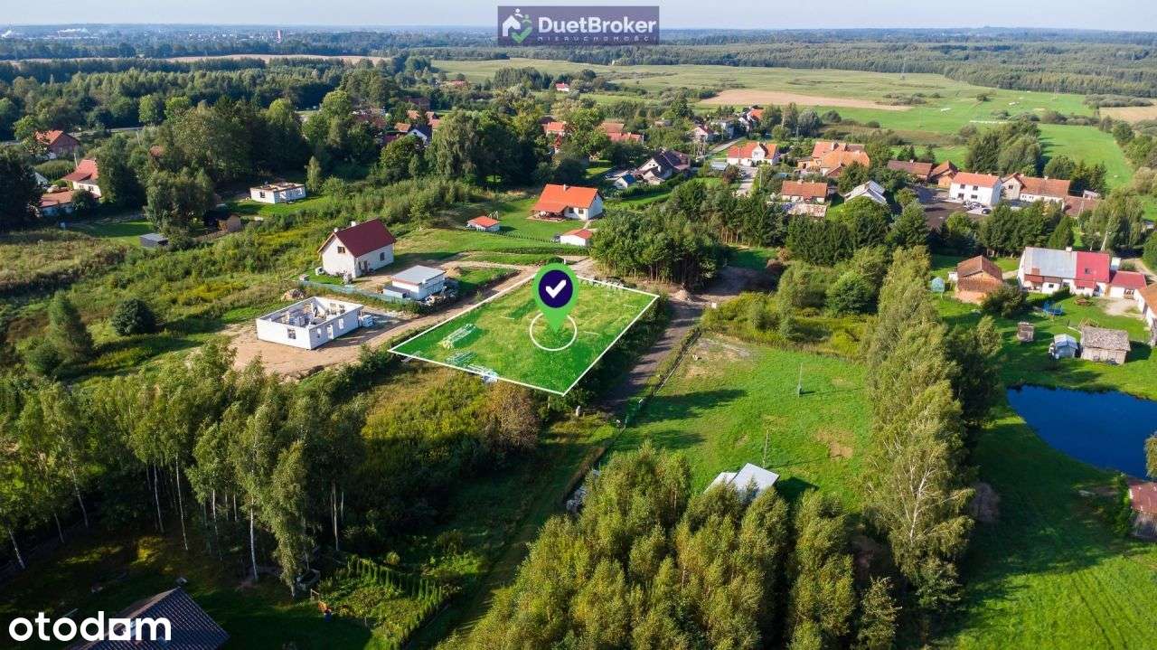 Działka Budowlana Z Projektem I Warunkami- Jurki!-2