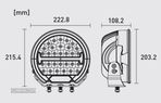 Farol LED 150W OSRAM C Mínimo e pisca COM Homologação e Capa - 7