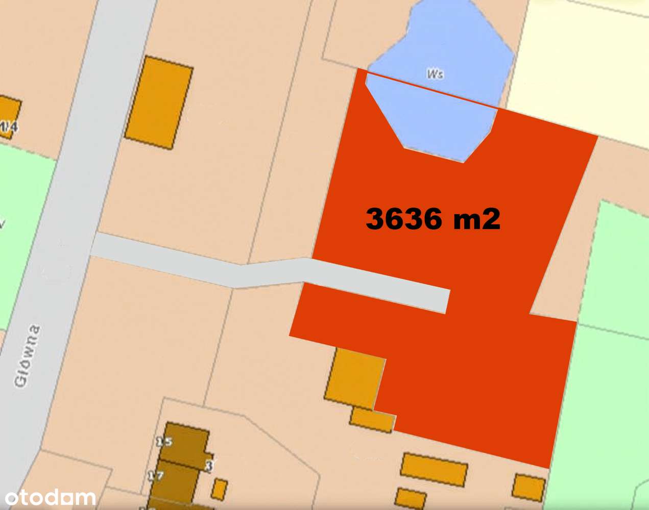 Inwestycyjna wielomieszkaniowa PUM 1800m2 - Pełny obrazek: 5/7