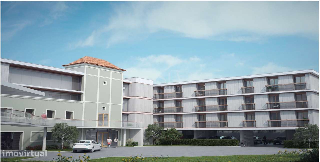 T2 Varanda e Garagem Próximo Amial | T2 Paranhos Condominio Fechado-10