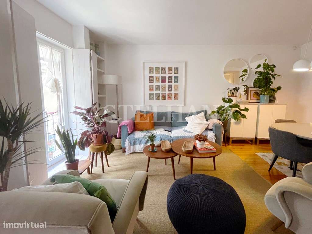 Moradia T3 entre o Principe Real e a Avenida da Liberdade com estac...-23