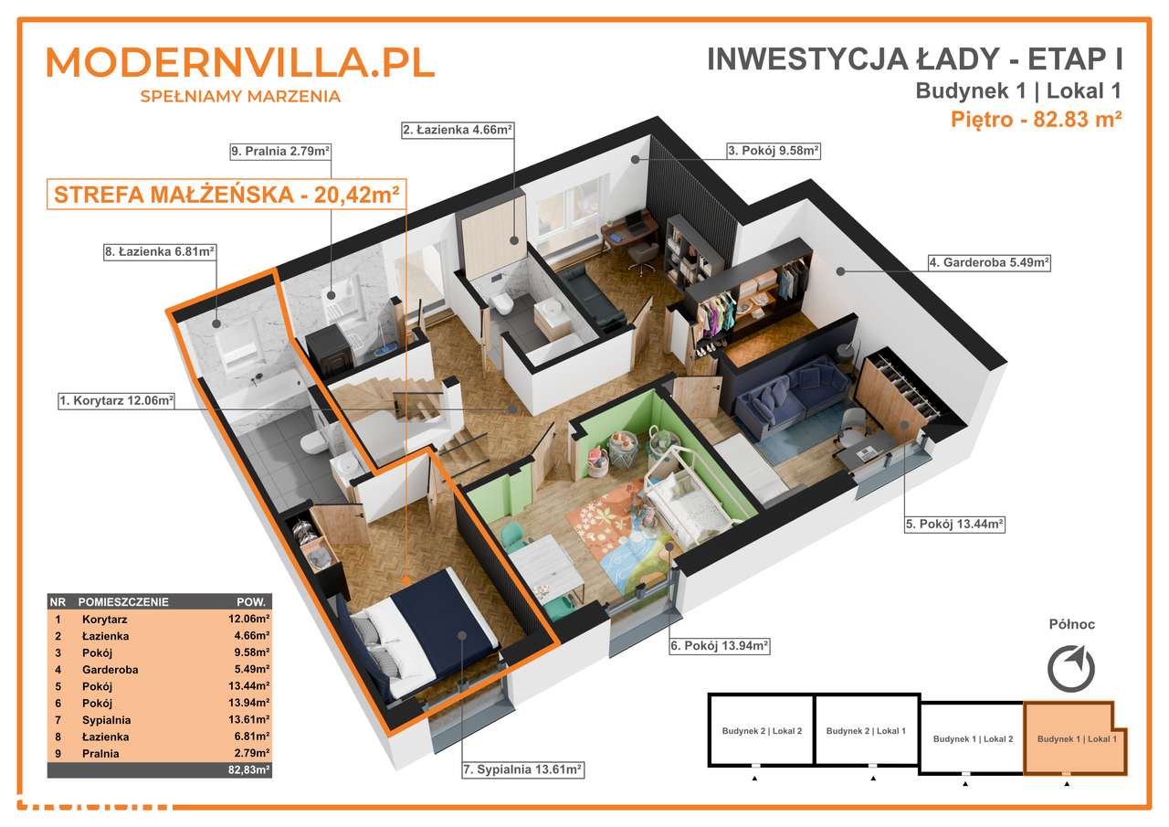 Komfortowy dom z bardzo dużym ogrodem - Pełny obrazek: 3/10