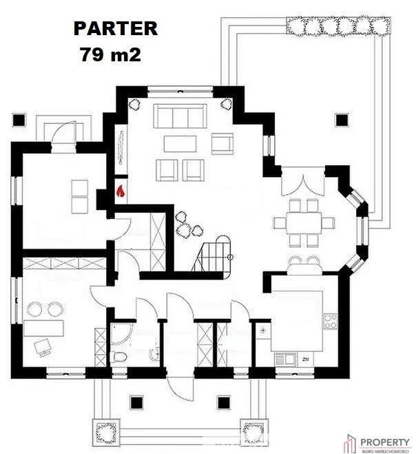 Dom w stanie deweloperskim, 200 m2, Żdżary - Pełny obrazek: 5/9