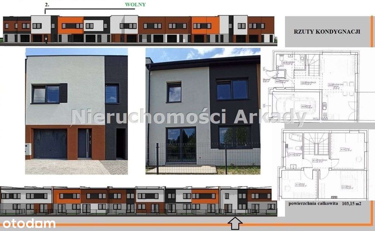 Domy szeregowe blisko centrum-9