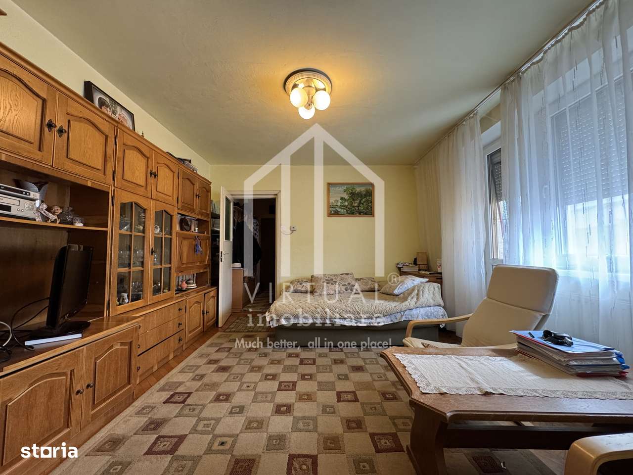 Apartament de vanzare in Sibiu, cu 2 camere 50 mp, bucatarie separata - Imagine principală: 2/16