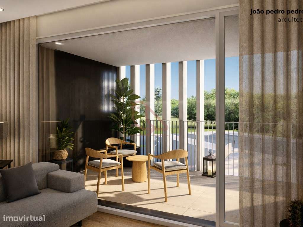 Apartamento T2 / Condomínio Fechado com Piscina / Fátima-34