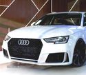 PARA-CHOQUES FRONTAL PARA AUDI A4 B9 AVANT SEDAN 16-19 LOOK RS4 - 4