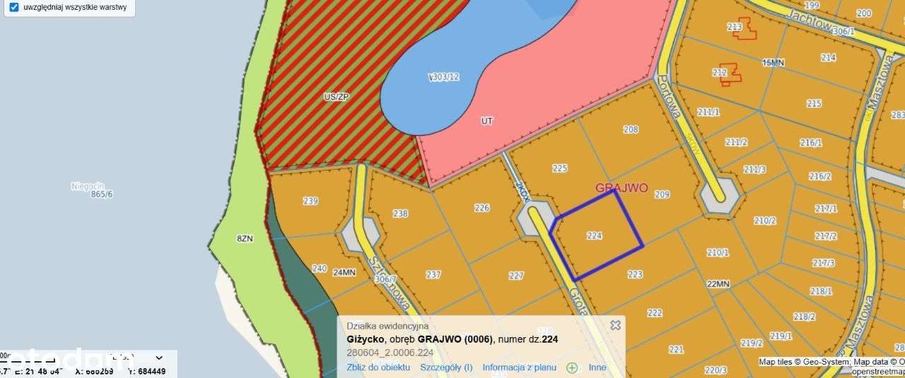 Działka, 5 164 m², Osiedle Grajwo - Pełny obrazek: 2/10