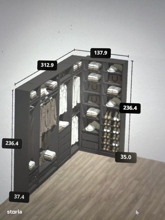 Apartament 2 camere| Nisa dressing| Prima inchiriere| Zona Sigma