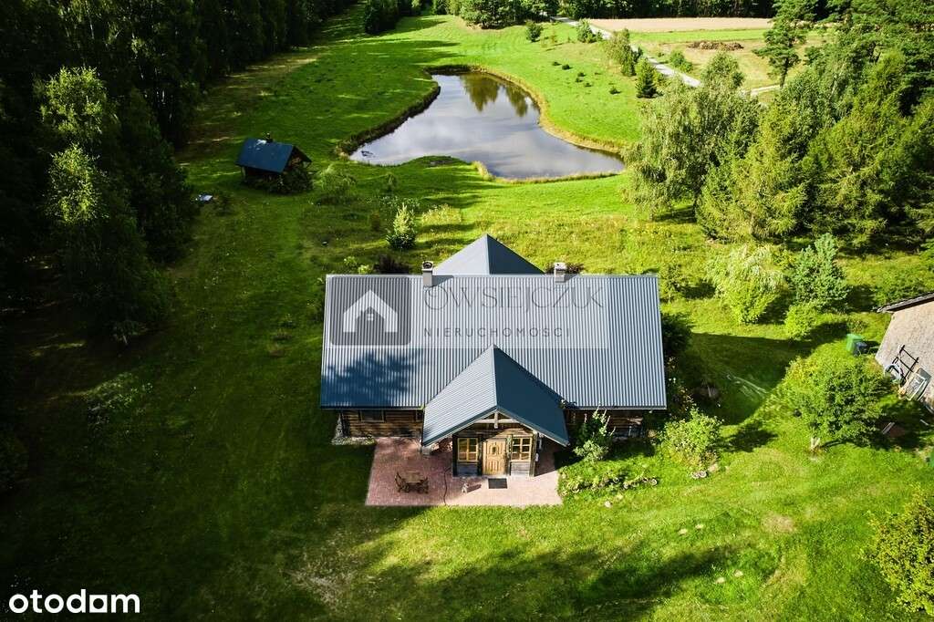 Urokliwa posiadłość ze stawem w Budzie Ruskiej! - Pełny obrazek: 1/20