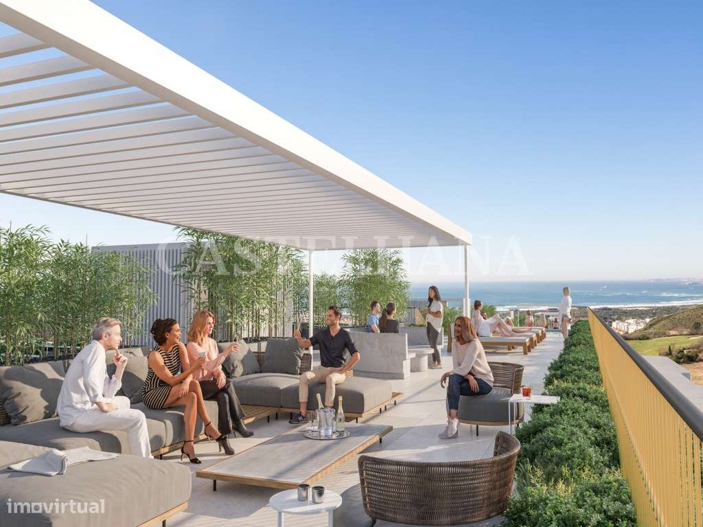 Apartamento T5 com terraço e estacionamento na Caparica - Grande imagem: 5/24