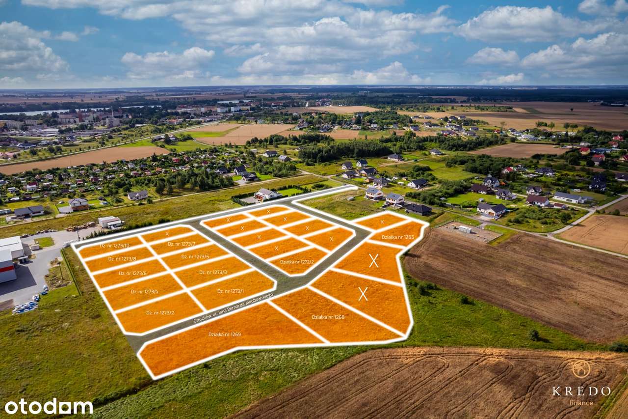 Działki budowlane w Człuchowie 99 zł m2 - Pełny obrazek: 2/5