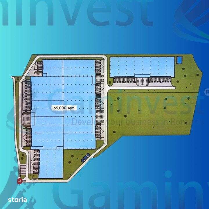 Gaminvest Hale industriale noi - Clasa A in zona de Nord-Vest , A1863 - Imagine principală: 3/5