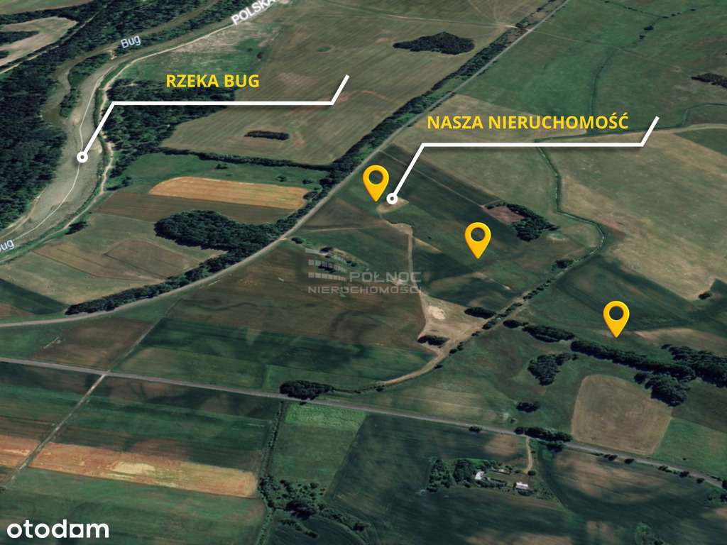 Ziemia rolna o pow. 3,9 Ha w gminie Terespol-2