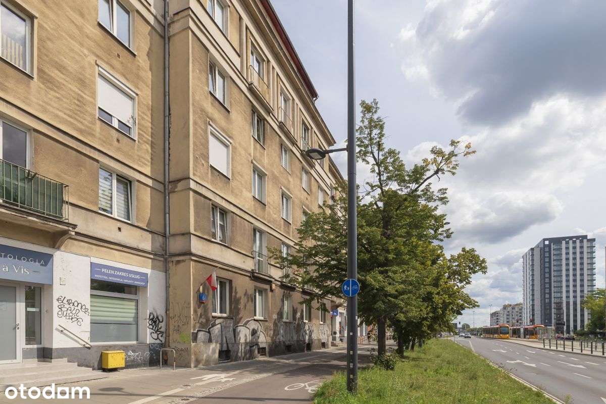 Klimatyczne 2|3 pokoje w kamienicy Mokotów balkon-10