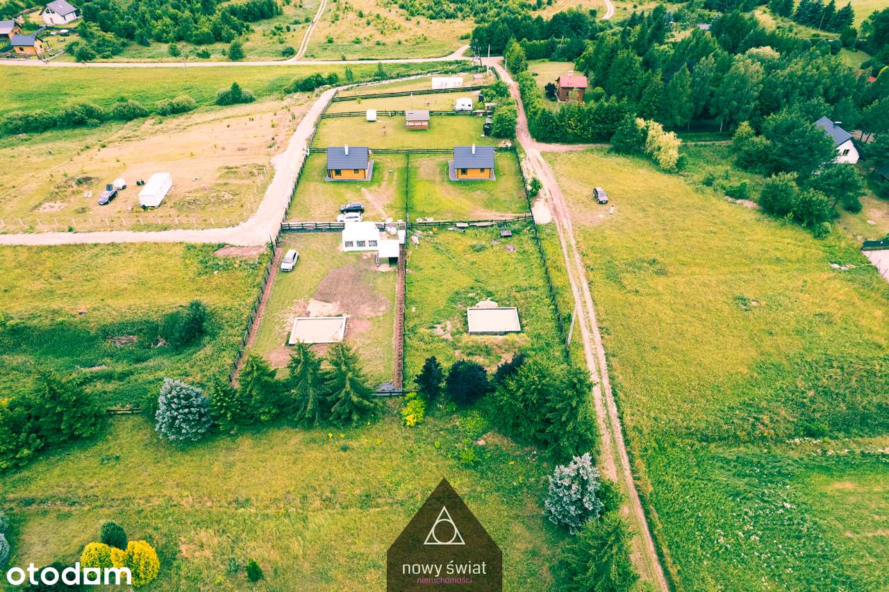 Uzbrojona działka budowlana z fundamentem | 650 m od jeziora Świętajno - Pełny obrazek: 5/8