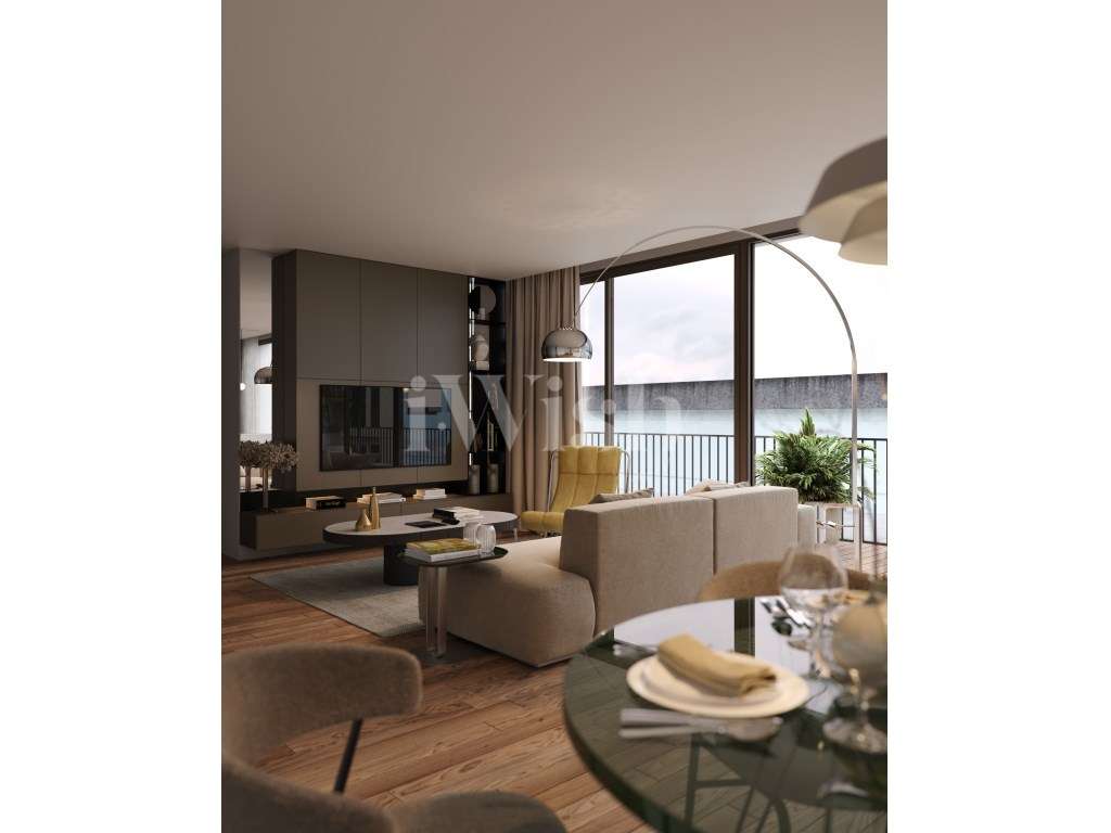 Porto Riverside Living - Apartamento com 2 quartos e lugar de garag... - Grande imagem: 3/12