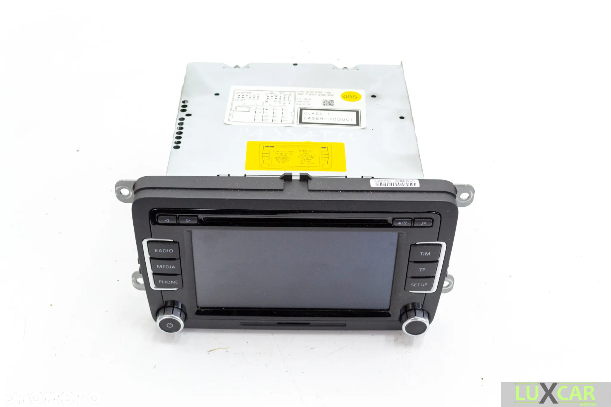 VW PASSAT CC RADIO ODTWARZACZ CD MMI 3C8035195 GORLICE - 2