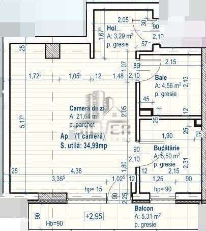 Apartament cu 1 camera/35 mp/zona strazii Fagului. - Imagine principală: 5/7