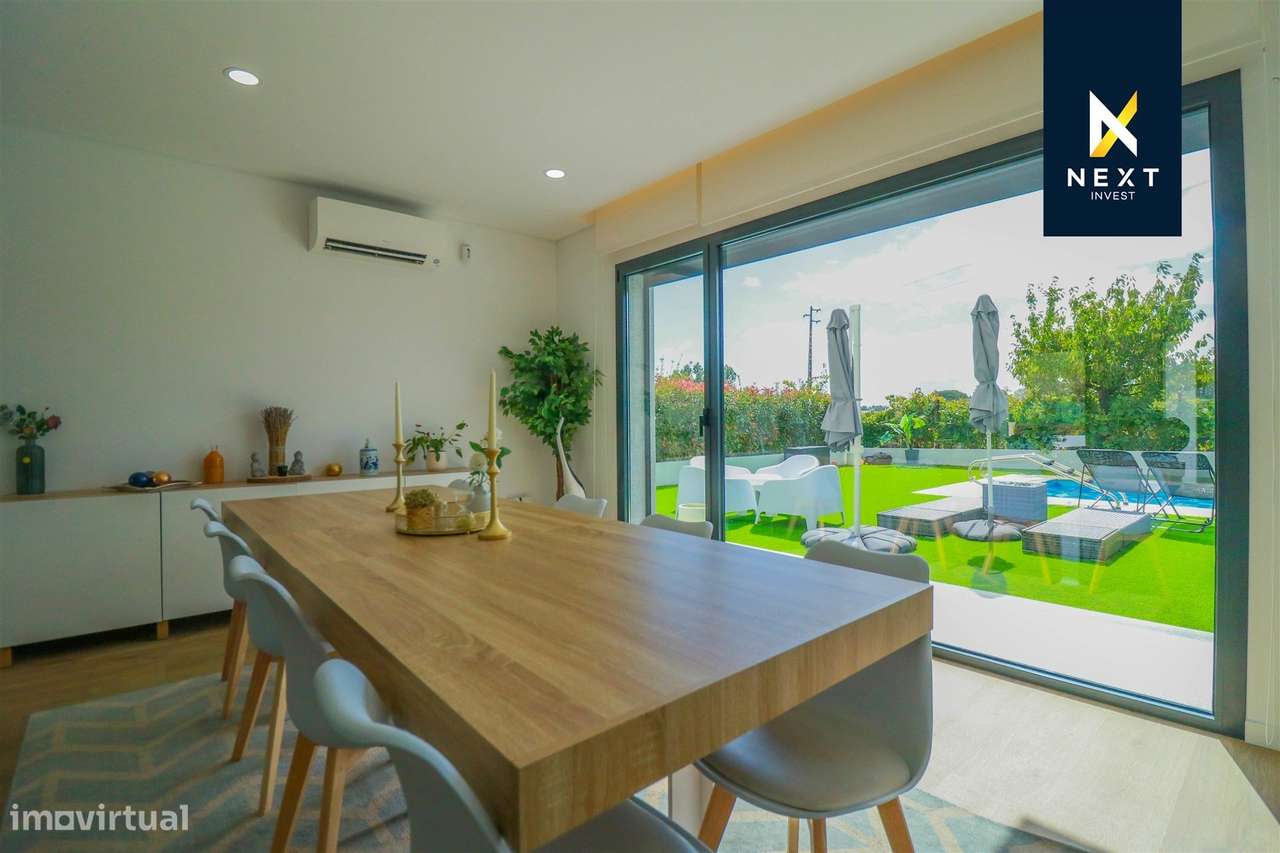 Moradia Geminada T4 com Piscina – Viseu-23