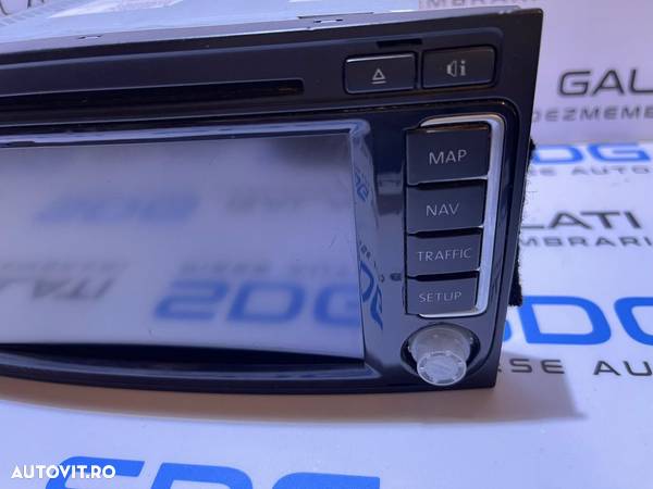 Radio CD Player cu Navigatie Touchscreen RNS 510 VW Touareg 7L Facelift 2002 - 2010 Cod 7L6035680 - 2