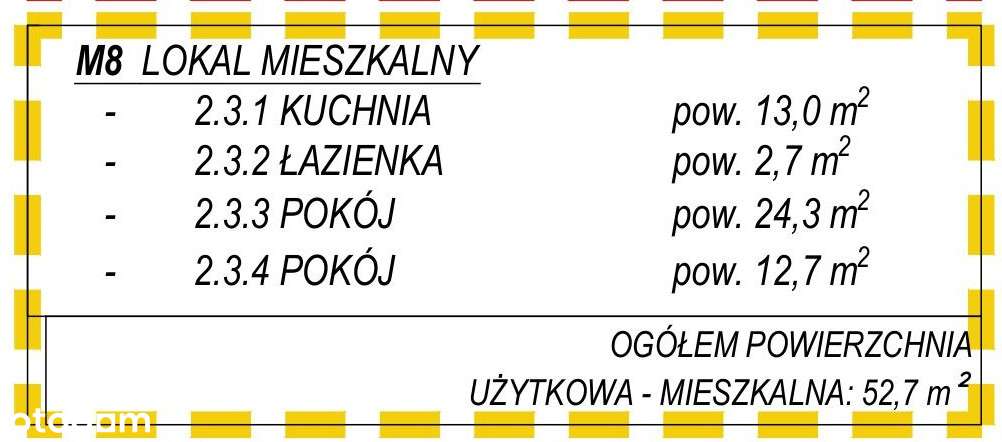 Gliwicka 172 - mieszkanie 53 m2 - świetna lokalizacja w dobrej cenie - Pełny obrazek: 5/5